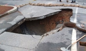 Sinkhole Areas in Florida