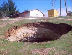 New Construction Site Tested for Sinkholes