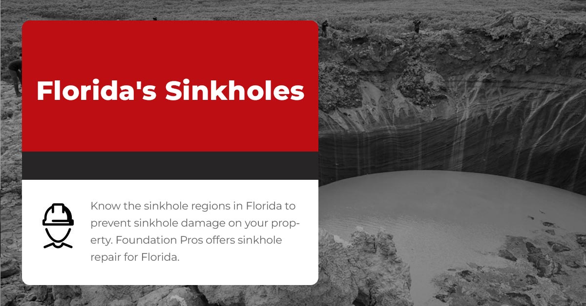 Florida sinkhole regions