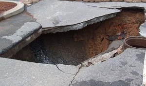 Sinkhole repairs for the residents in Florida