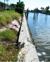 Seawall repair in Jacksonville, FL by Foundation Professionals of Florida
