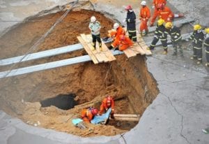 What are the Hazards of Sinkholes?