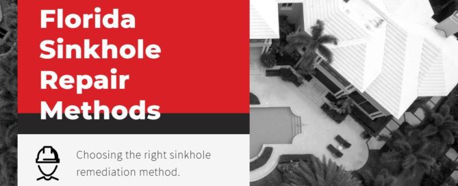 Florida Sinkhole Repair Methods