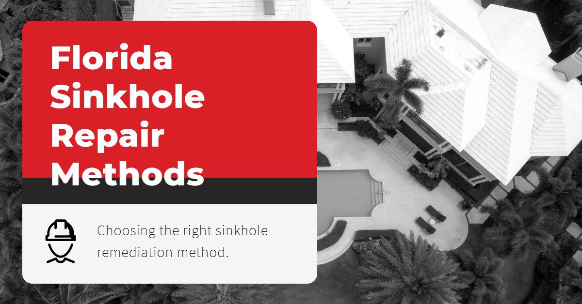 Florida Sinkhole Repair Methods