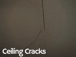 ceiling cracks, ceiling crack repair