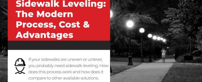 Sidewalk Leveling: The Modern Process, Cost & Advantages