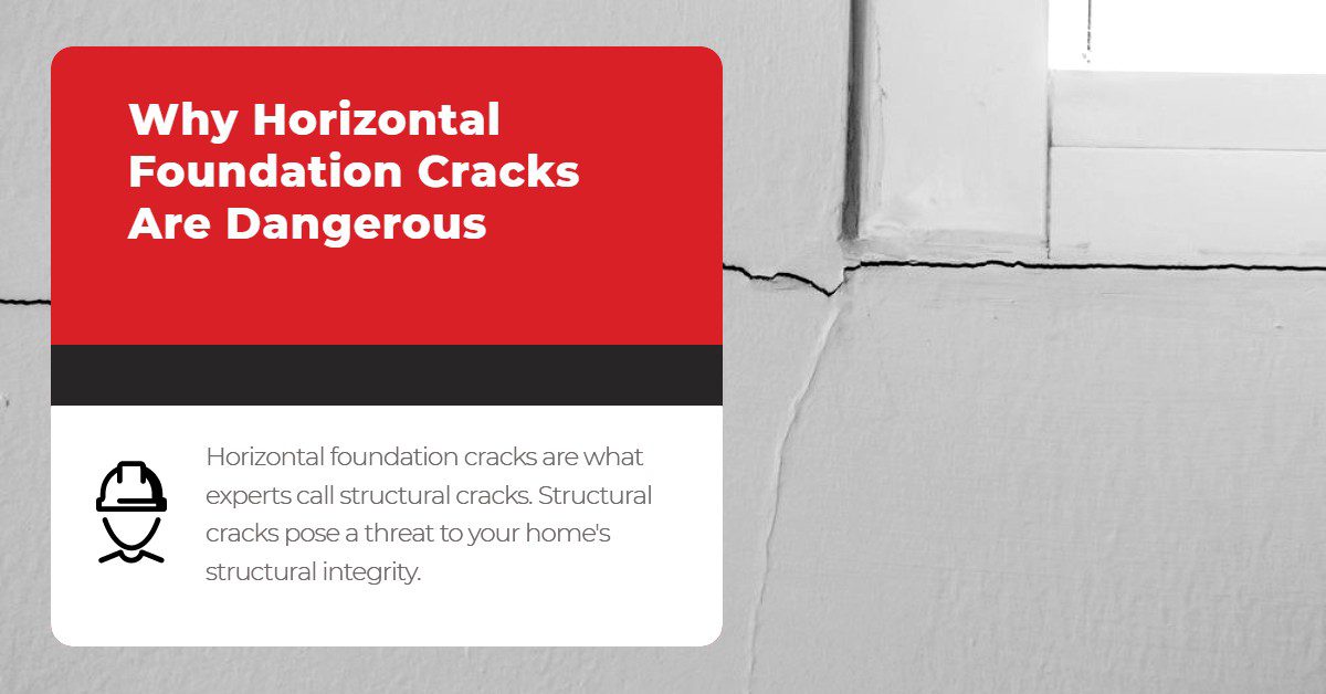 Why Horizontal Foundation Cracks Are Dangerous