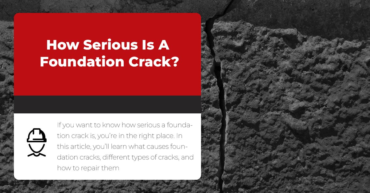 How Serious Is A Foundation Crack featured