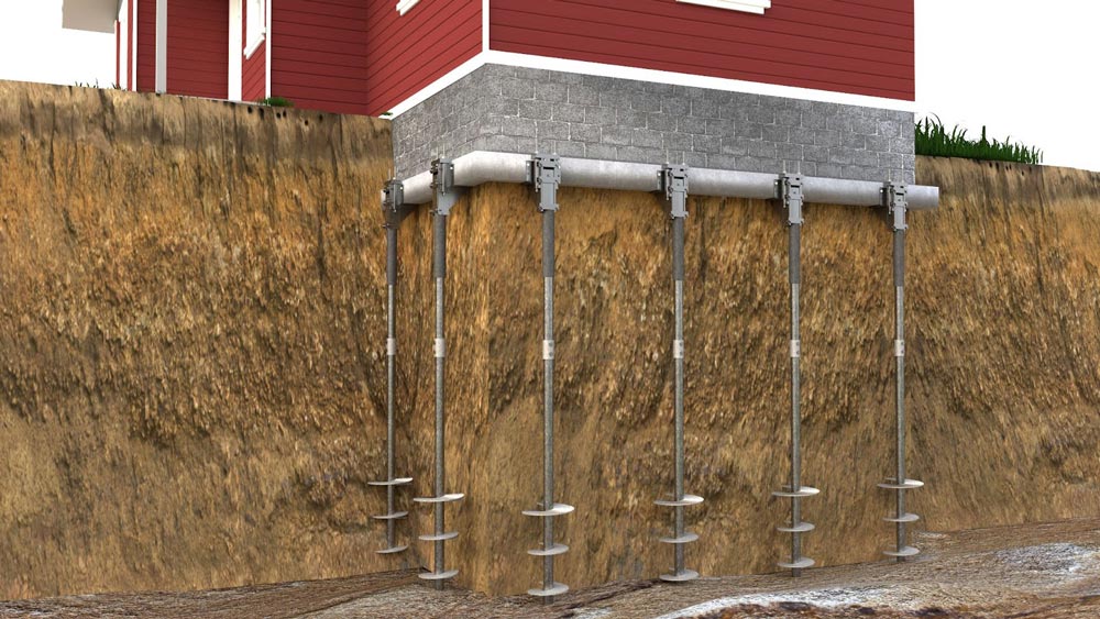 Helical piers are a type of foundation system used to support buildings, bridges, and other large structures. They are designed to be installed deep into the ground to provide reliable support even in poor soil conditions.