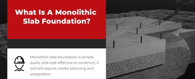 monolithic slab